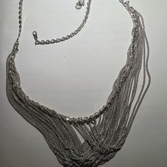 Elegant Vintage SterlingSilver Chain Necklace
